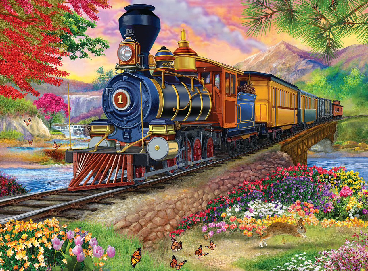 buffalo-games-scenic-steam-engine-1000-teile-puzzle-dampflok image 1