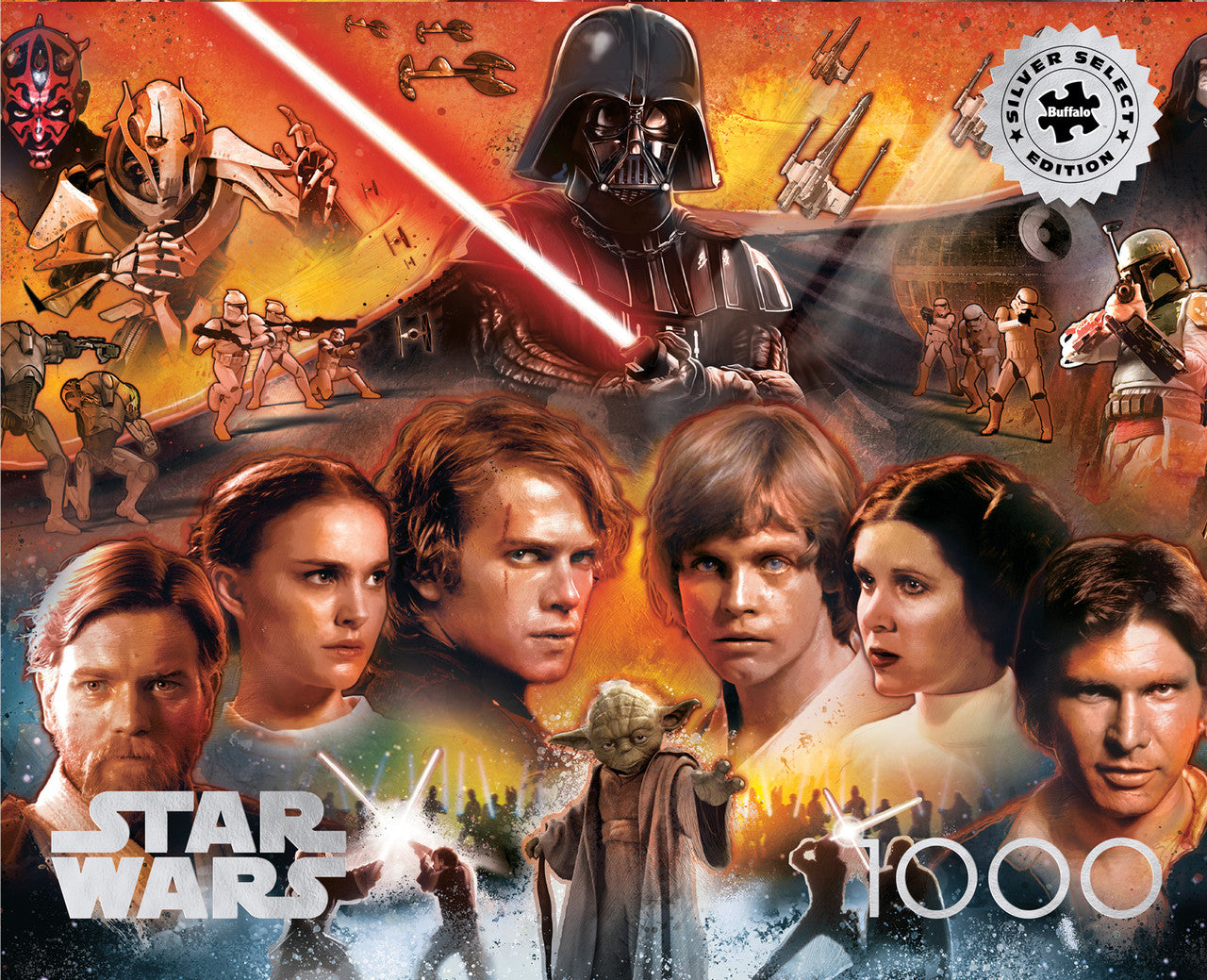 buffalo-games-balance-and-redemption-1000-teile-puzzle-star-wars image 1