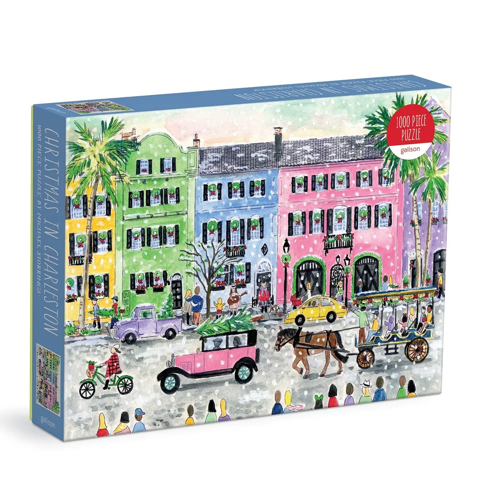 galison-michael-storrings-christmas-in-charleston-1000-teile-puzzle image 1