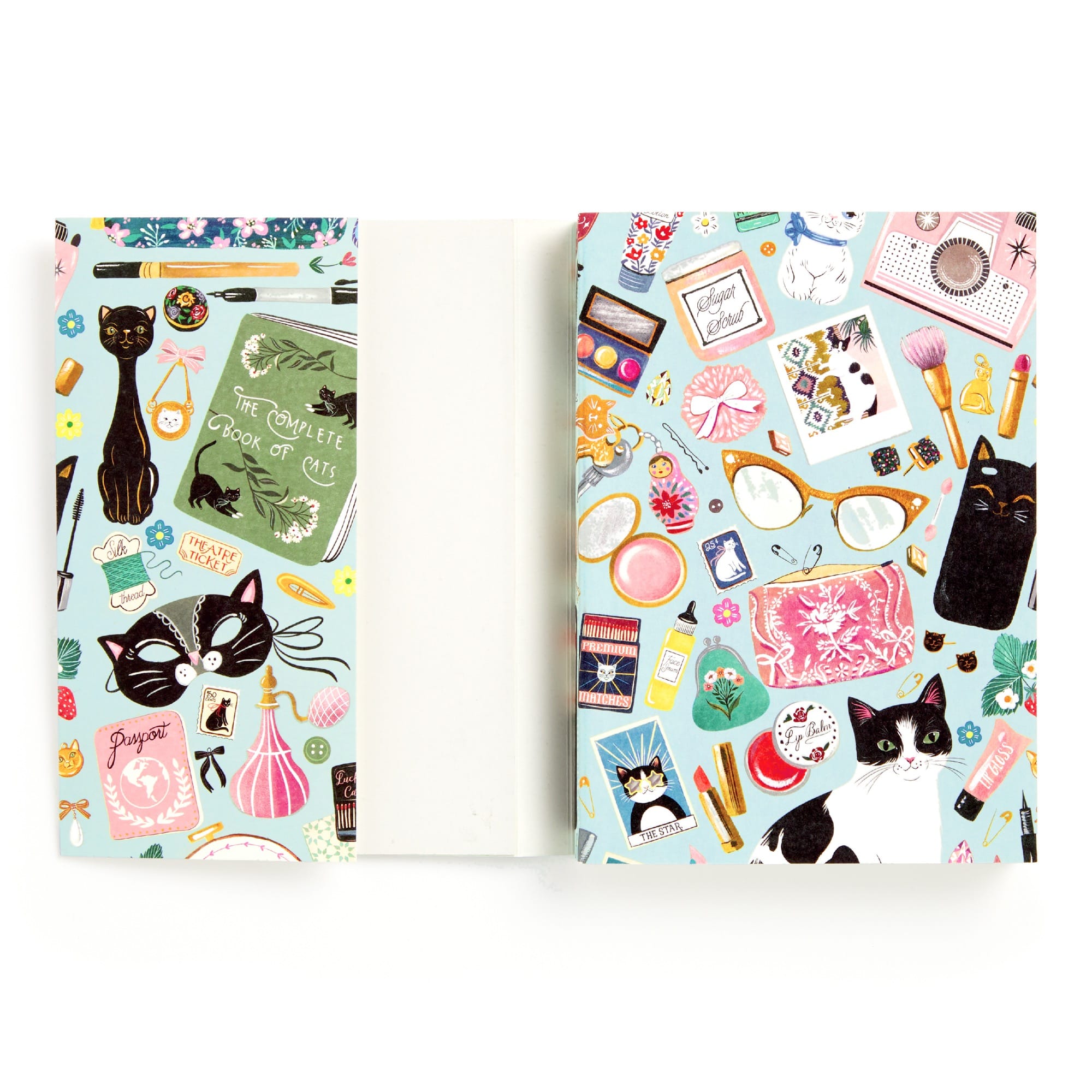 galison-purrfect-accessories-a5-notizbuch-katzen-liniert image 4