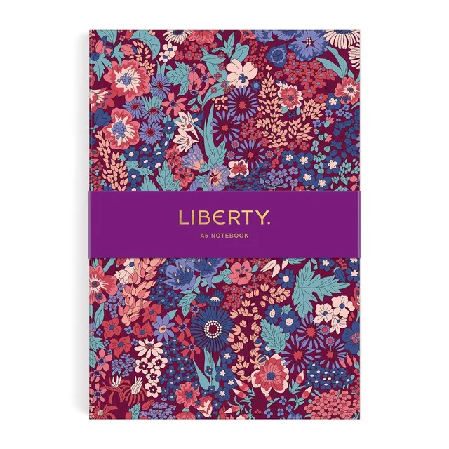 galison-liberty-margaret-annie-notizbuch-a5-liniert-blumen image 1