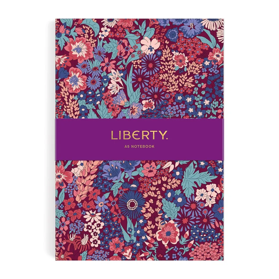 galison-liberty-margaret-annie-notizbuch-a5-liniert-blumen image 1