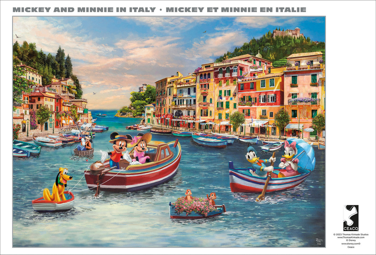 buffalo-games-mickey-minnie-italy-1000-teile-puzzle-disney image 5