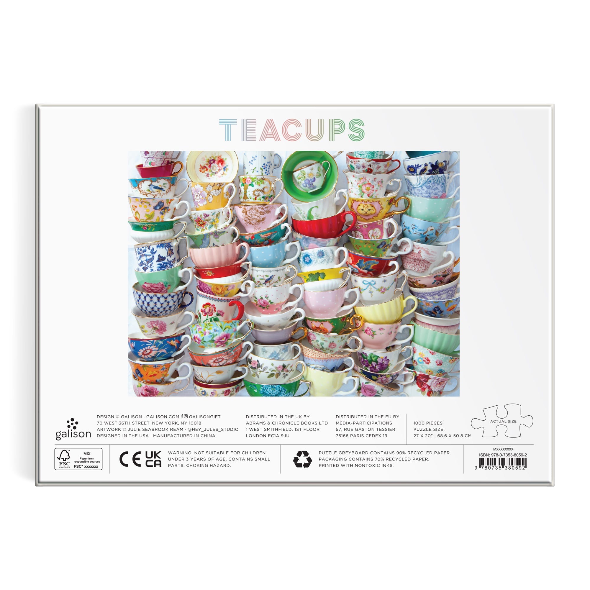 galison-teacups-puzzle-1000-teile-teetassen image 5