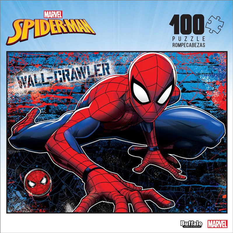 buffalo-games-marvel-wall-crawler-puzzle-100-teile-spider-man image 2