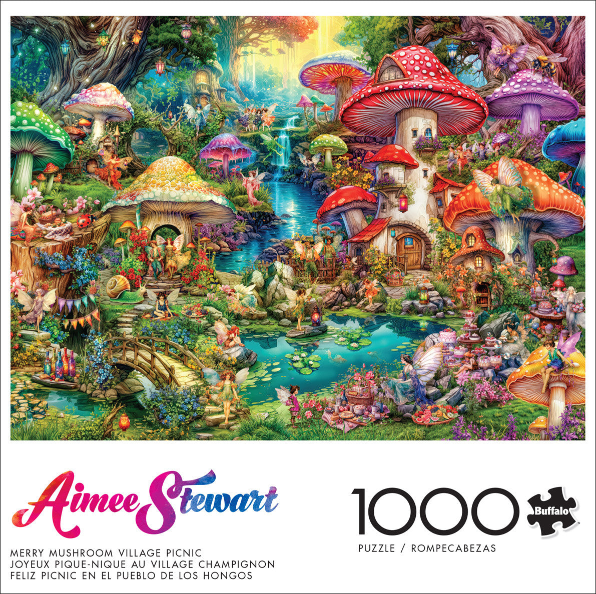 buffalo-games-merry-mushroom-village-puzzle-1000-teile image 2