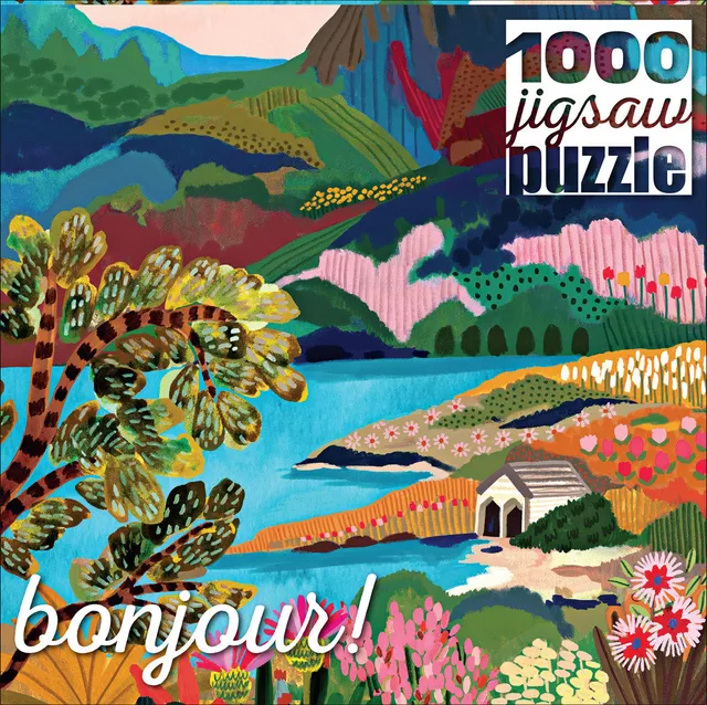 buffalo-games-bonjour-dove-lake-1000-teile-puzzle-bergsee image 1