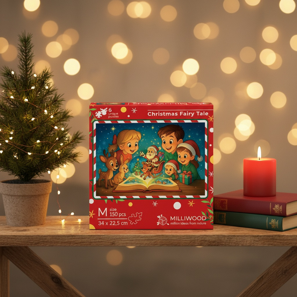 milliwood-christmas-weihnachtsm-rchen-holzpuzzle-150-teile-kinder image 5