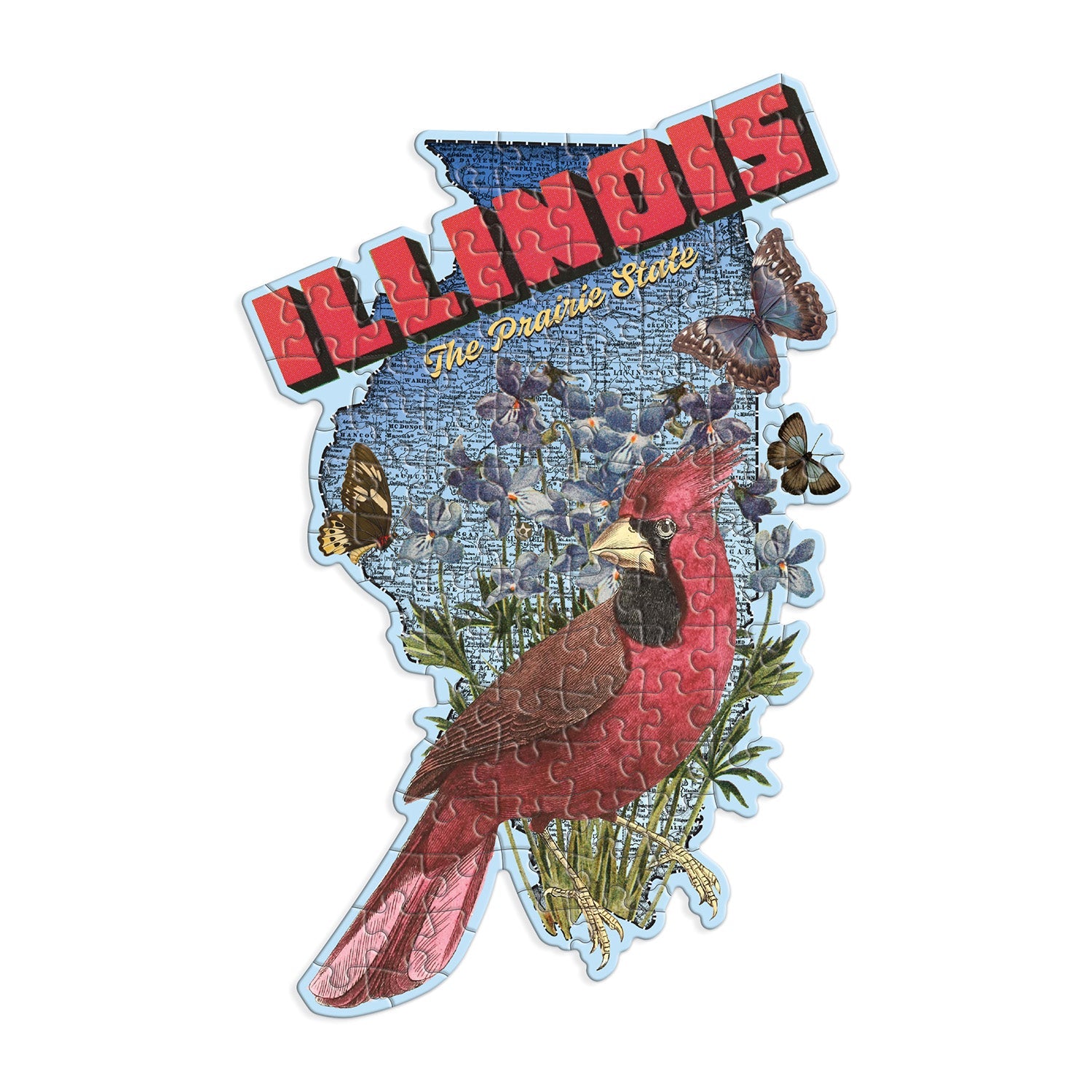 galison-illinois-mini-puzzle-100-teile-vogel-blume image 3