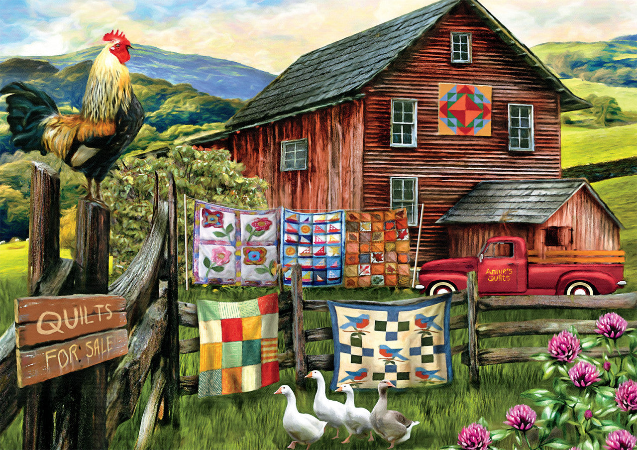 buffalo-games-a-little-bit-of-heaven-puzzle-500-teile-scheune image 1