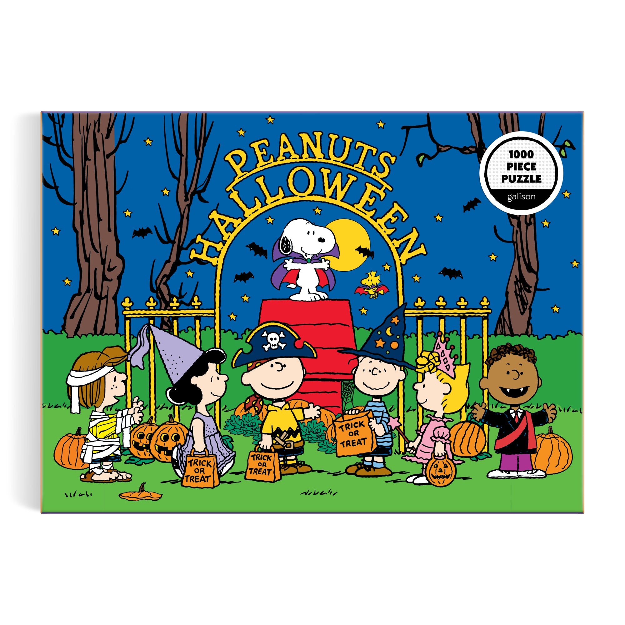 galison-peanuts-halloween-puzzle-1000-teile-68x50cm image 2