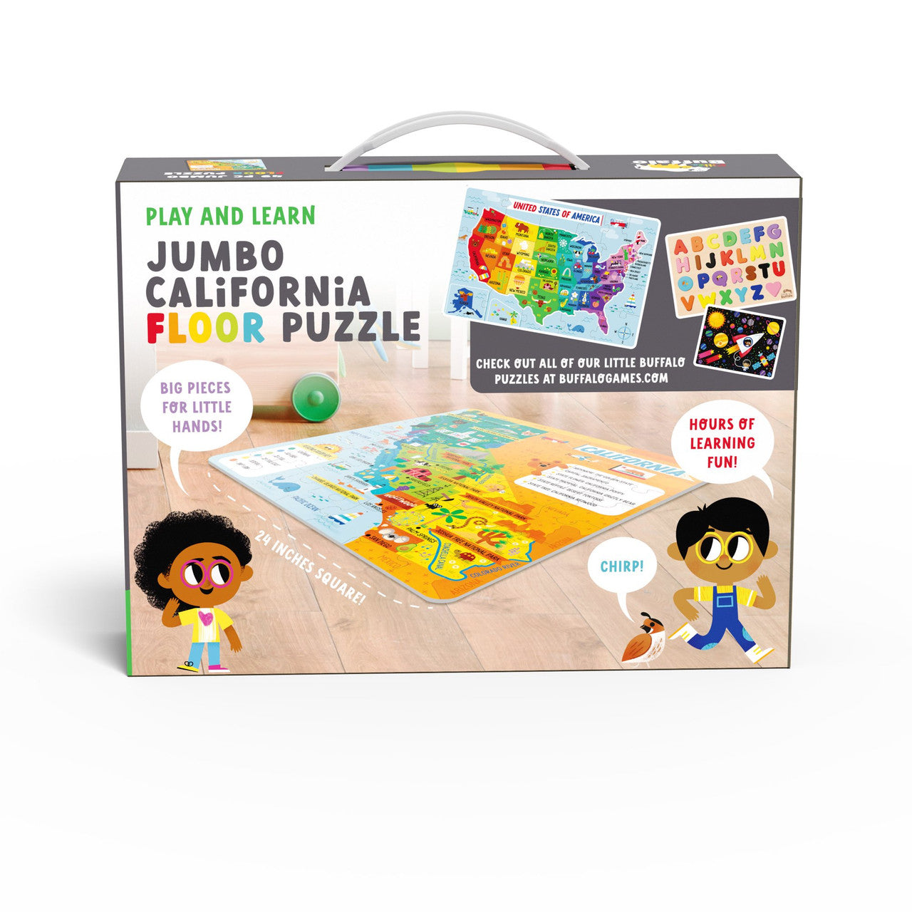 buffalo-games-little-buffalo-california-bodenpuzzle-49-teile image 4