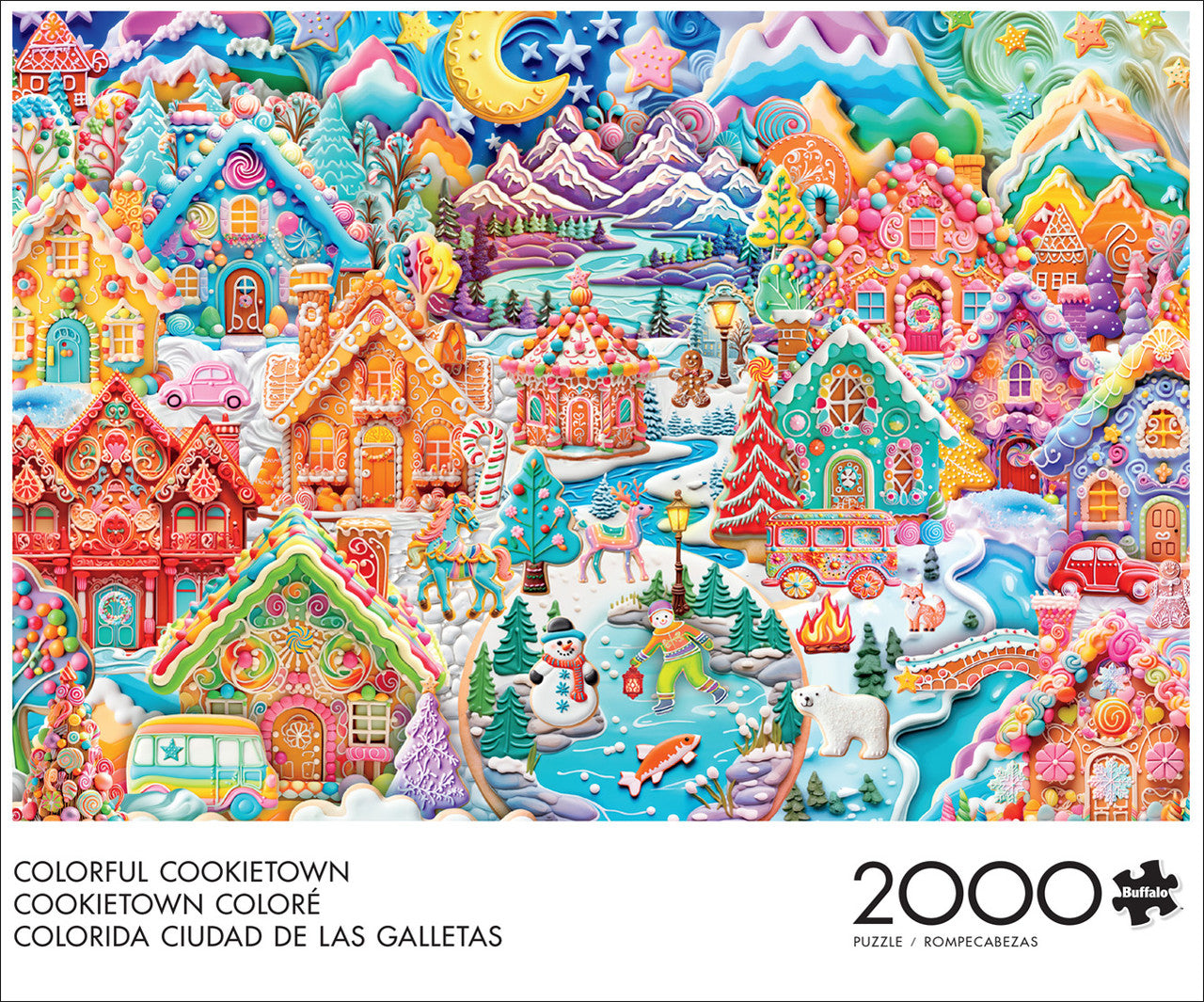 buffalo-games-colorful-cookietown-puzzle-2000-teile-winter image 2