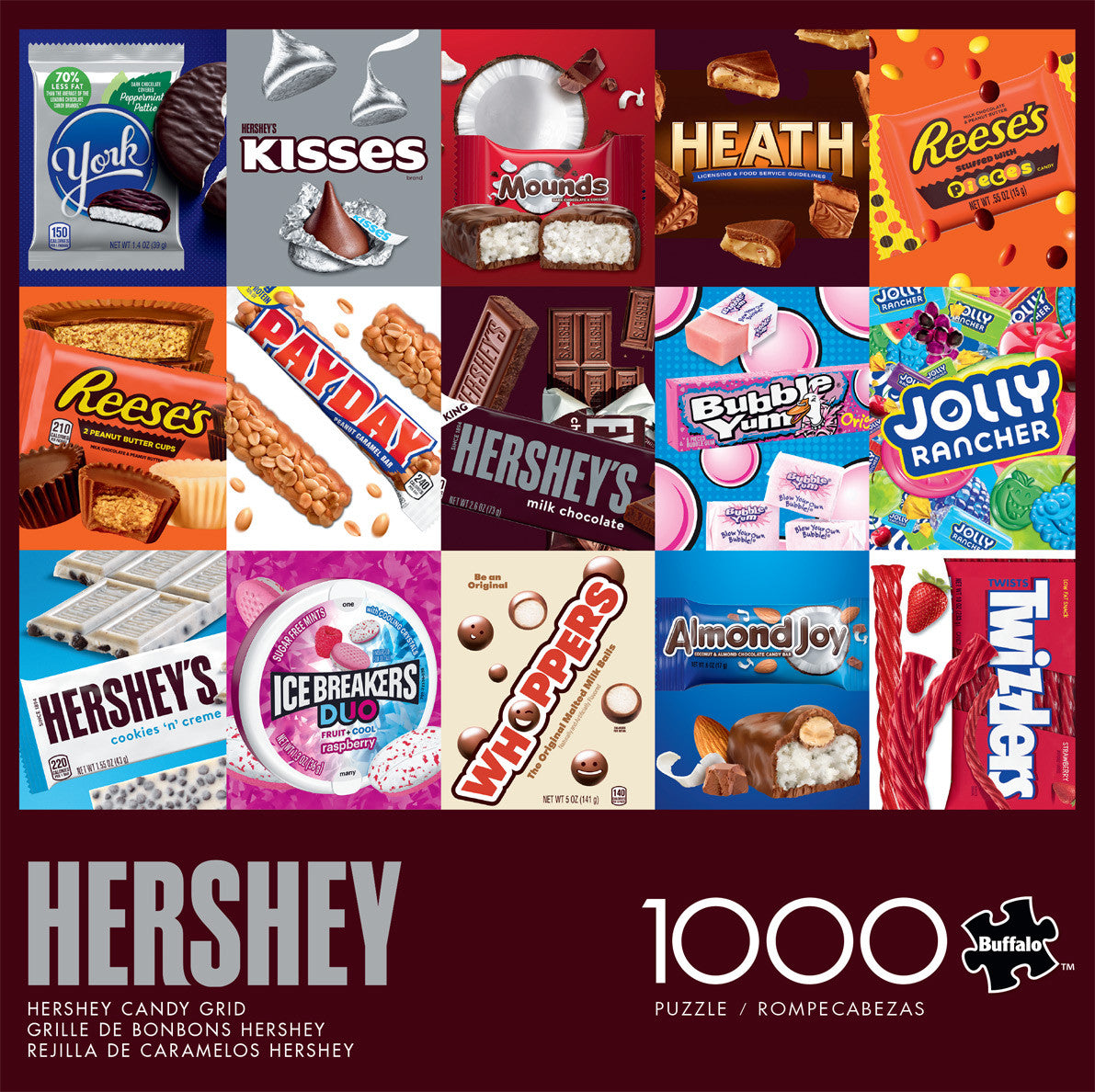 buffalo-games-collage-hershey-candy-grid-puzzle-1000-teile image 2