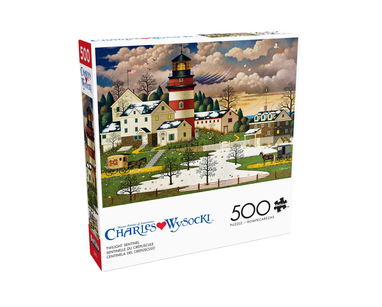 buffalo-games-americana-twilight-sentinel-puzzle-500-teile-leuchtturm image 4