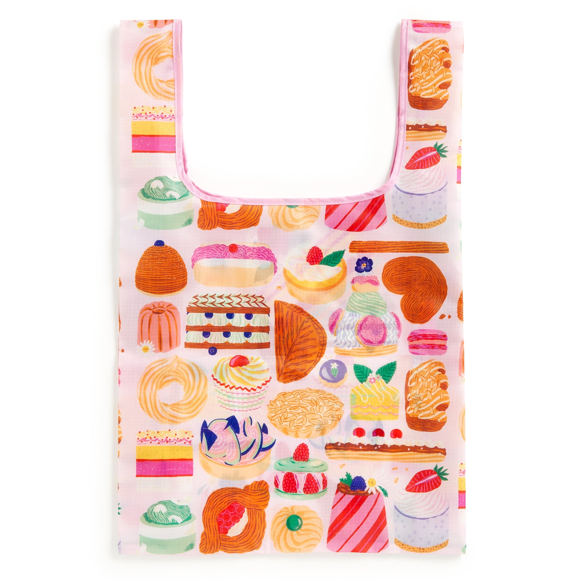 galison-sweet-confections-tote-bag-nylon-faltbar-kuchen image 1