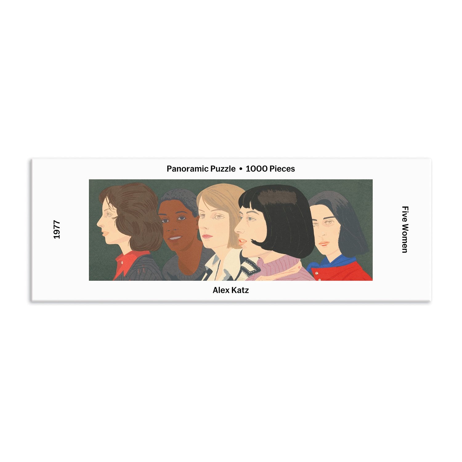 galison-moma-alex-katz-five-women-1000-teile-panorama-puzzle image 2