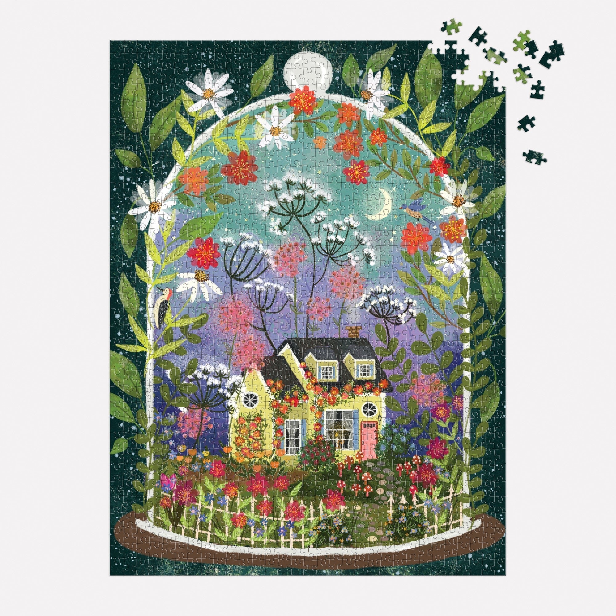 galison-jigsaw-bloomarium-1000-teile-puzzle-blumen-cottage image 4