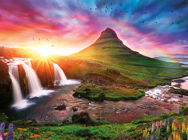 buffalo-games-iceland-sunset-puzzle-1500-teile-island image 1