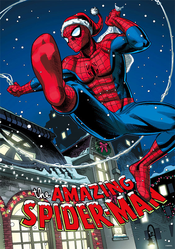 buffalo-games-spider-man-holidays-puzzle-500-teile-weihnachten image 2
