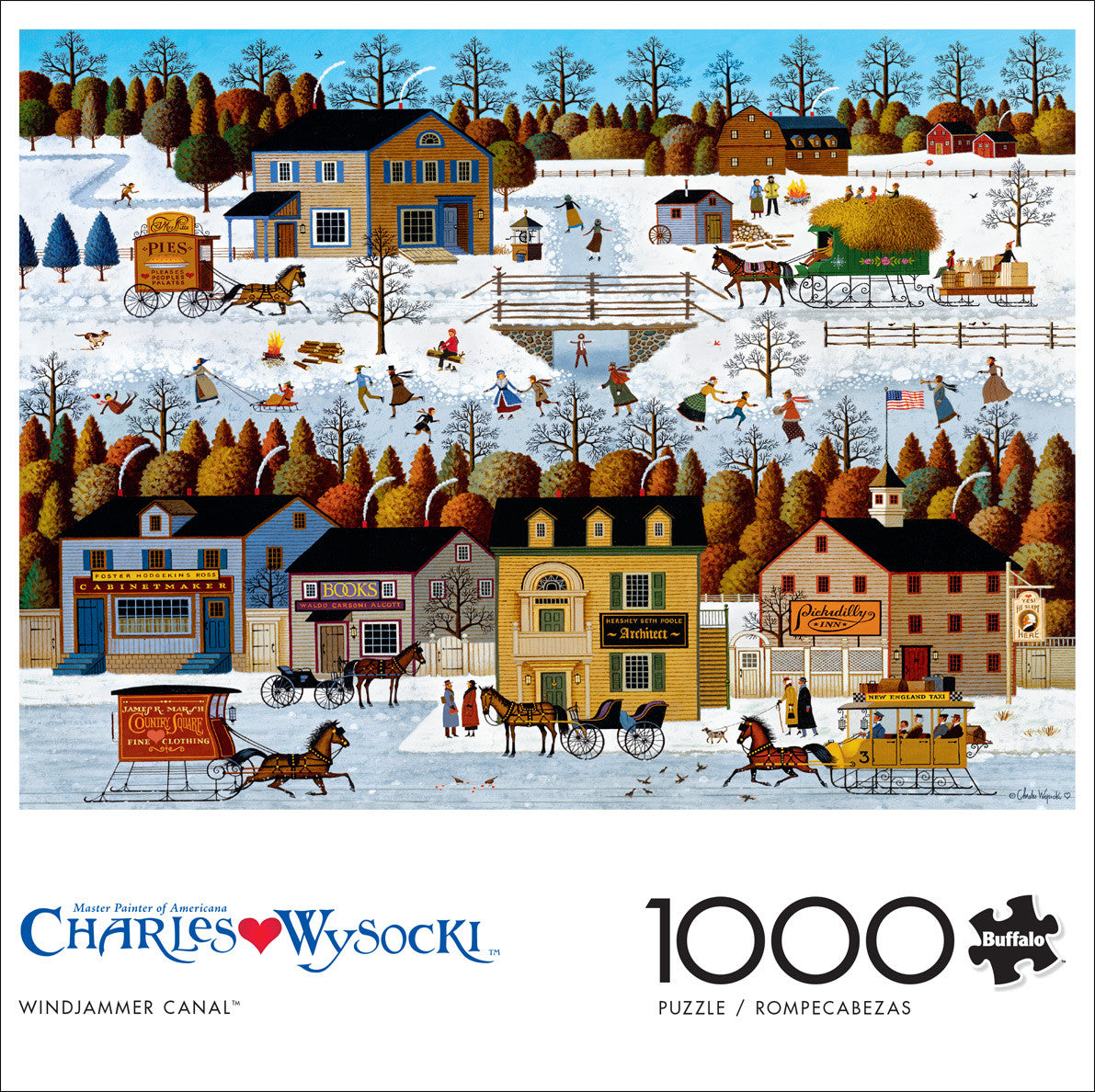 buffalo-games-windjammer-canal-1000-teile-puzzle-winter image 2