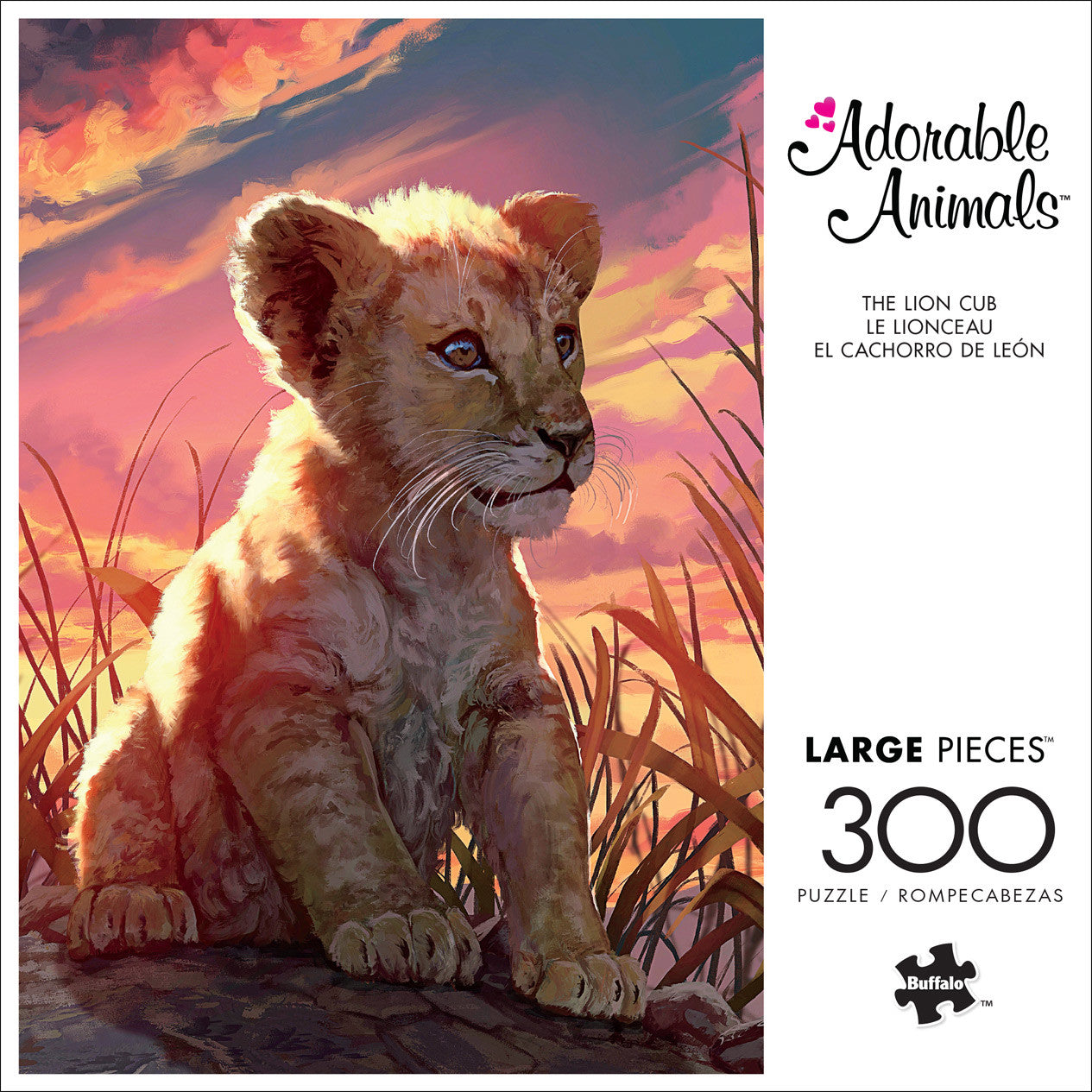buffalo-games-lion-cub-puzzle-300-teile-gro-e-teile image 2