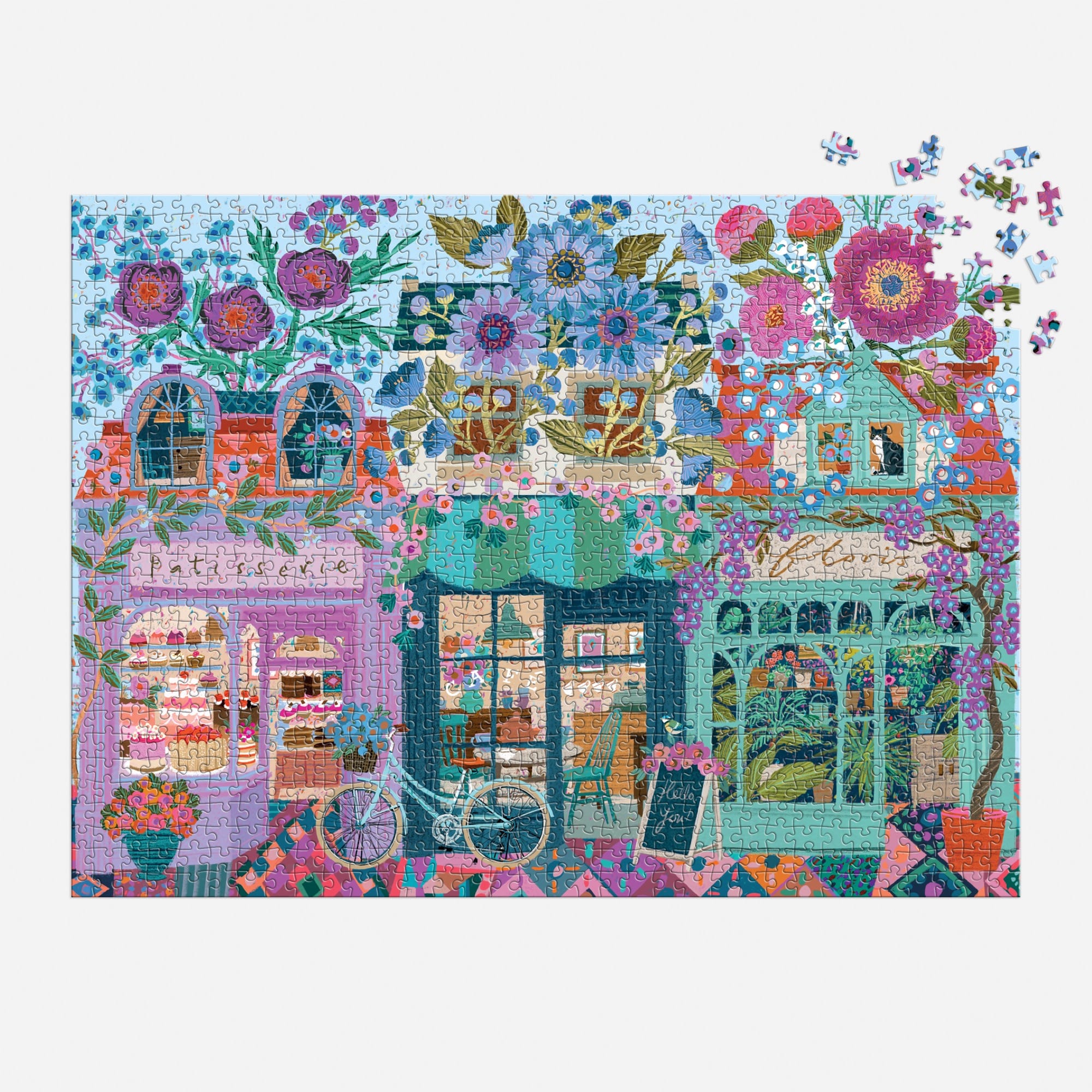 galison-victoria-ball-open-for-blossoms-1000-teile-blumenpuzzle image 4