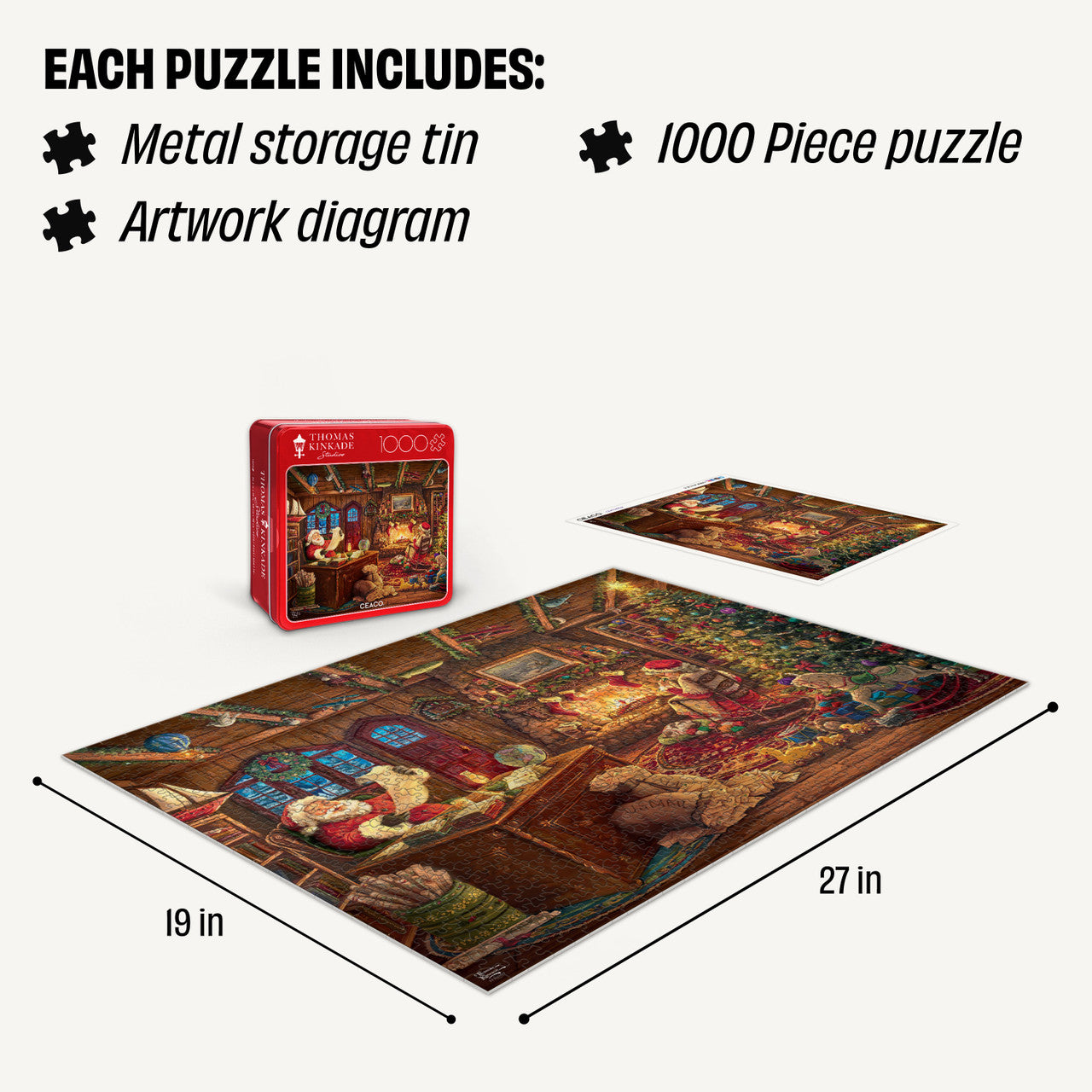buffalo-games-santa-puzzle-1000-teile-weihnachten-dose image 5