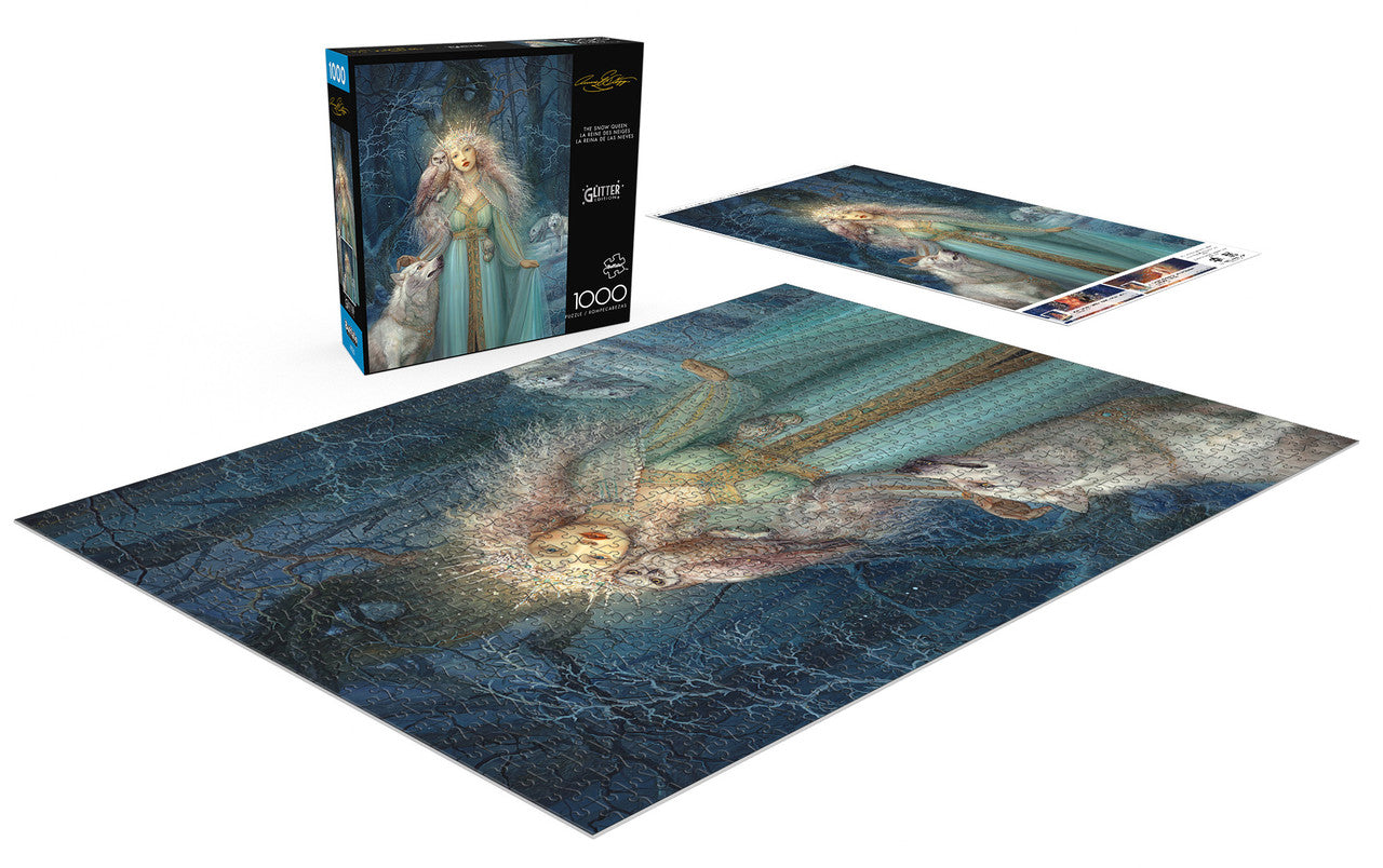 buffalo-games-the-snow-queen-1000-teile-glitzer-puzzle image 3