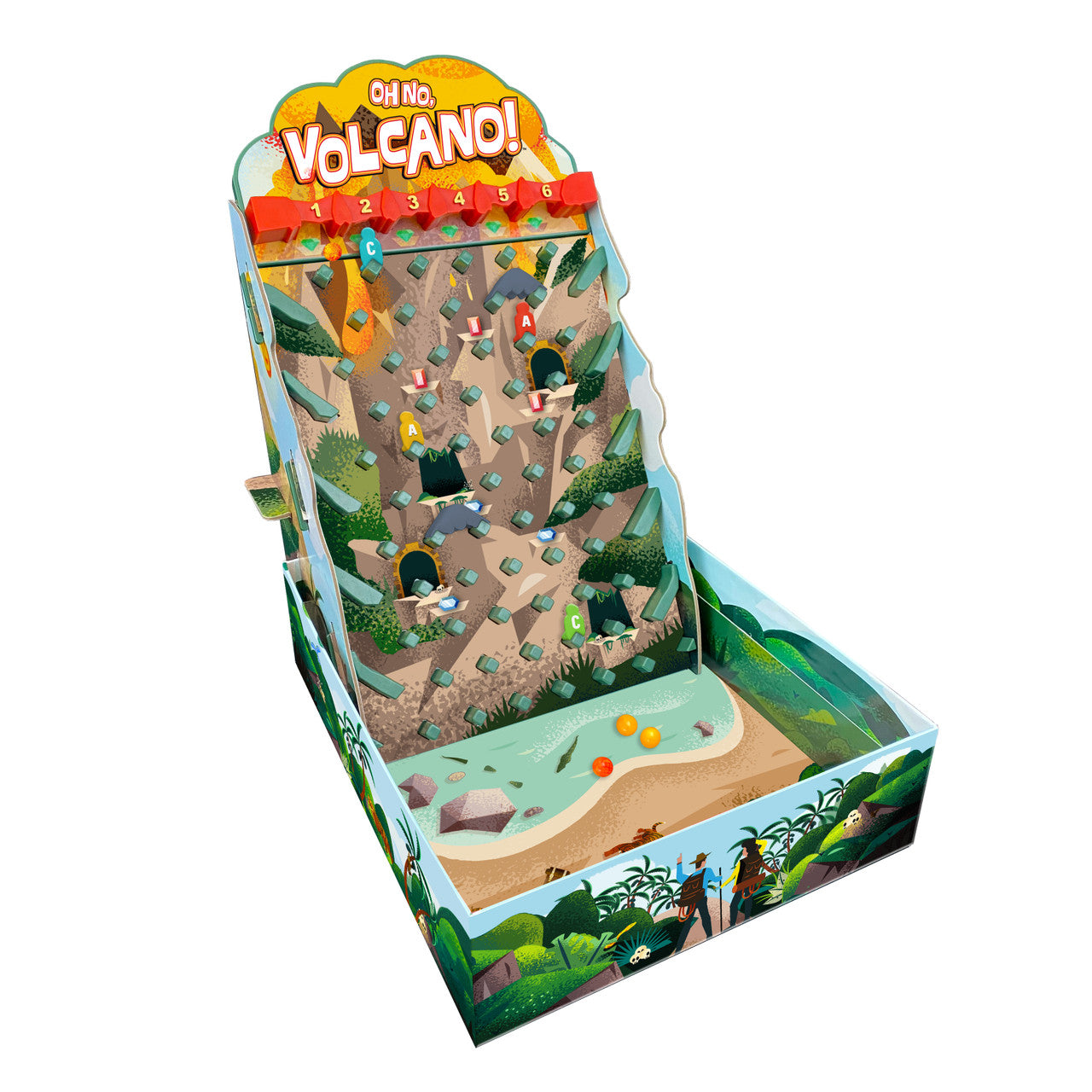 buffalo-games-oh-no-volcano-spiel-familienspiel-ab-8-jahren image 3