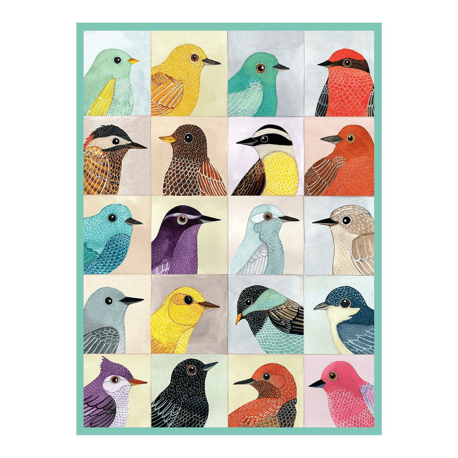 galison-avian-friends-1000-teile-vogel-puzzle image 2