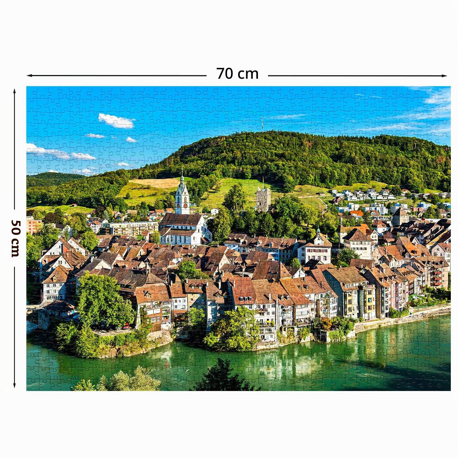 huadada-laufenburg-puzzle-1000-teile-70x50-cm-bunt image 2