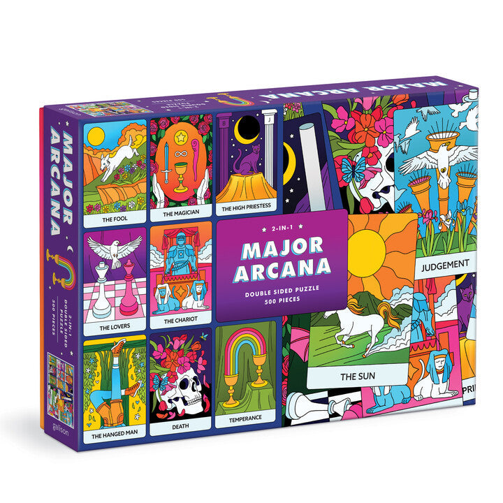 galison-major-arcana-500-teile-puzzle-doppelseitig-tarot image 1