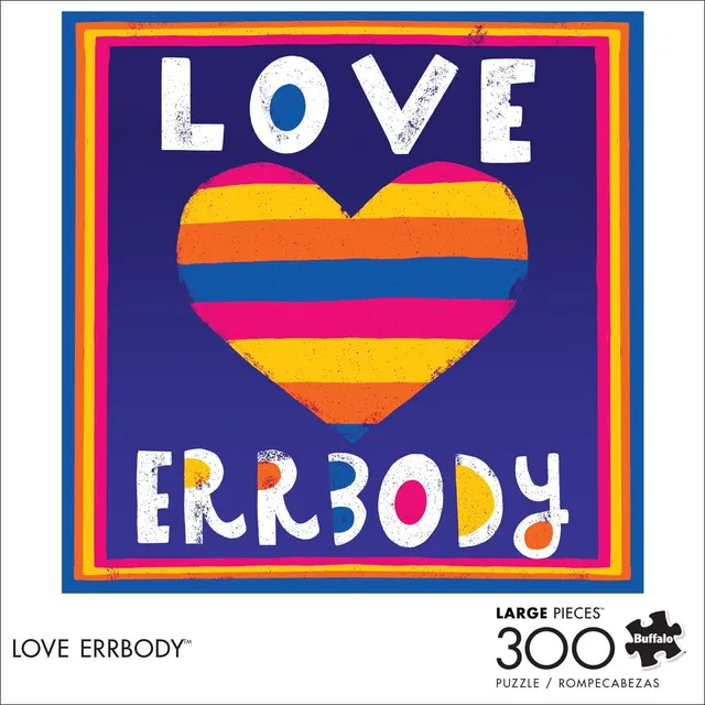 buffalo-games-love-errbody-puzzle-300-teile-large-piece-herz image 1