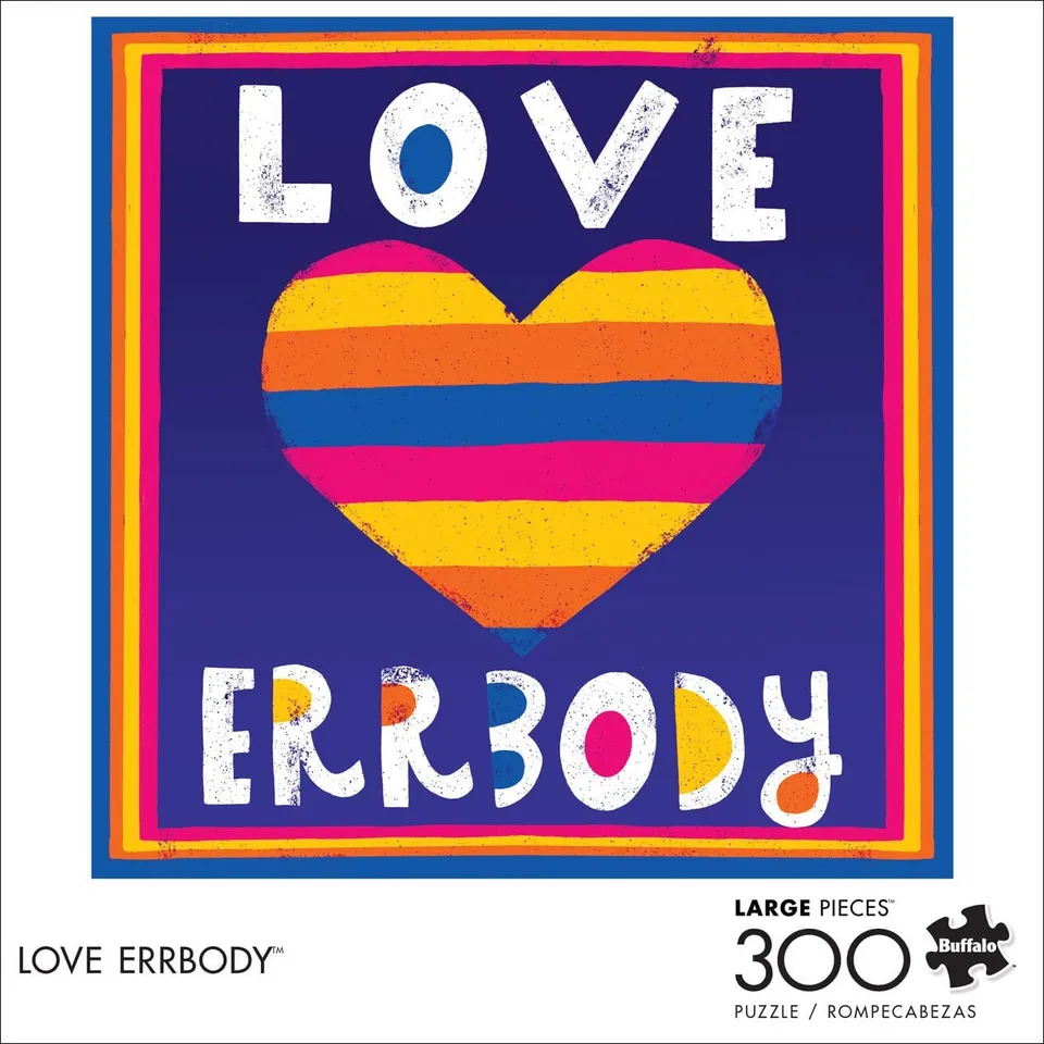 buffalo-games-love-errbody-puzzle-300-teile-large-piece-herz image 1