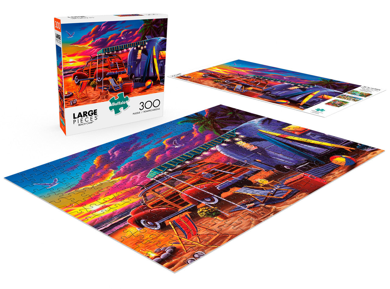 buffalo-games-geno-peoples-beach-camp-300-teile-puzzle-camping image 5