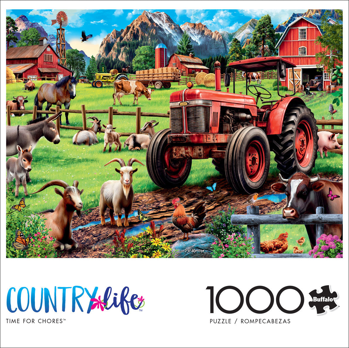 buffalo-games-country-life-time-for-chores-puzzle-1000-teile-hof image 2