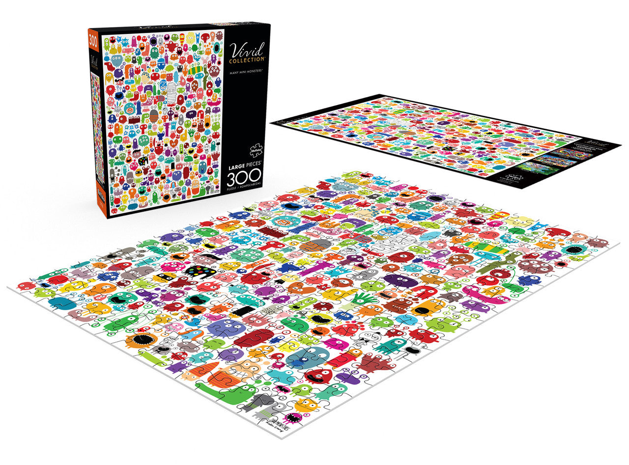 buffalo-games-vivid-many-mini-monsters-puzzle-300-teile-bunt image 2