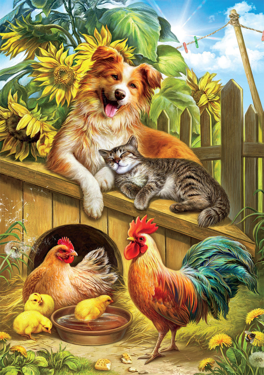 buffalo-games-summer-farm-friends-500-teile-puzzle image 1