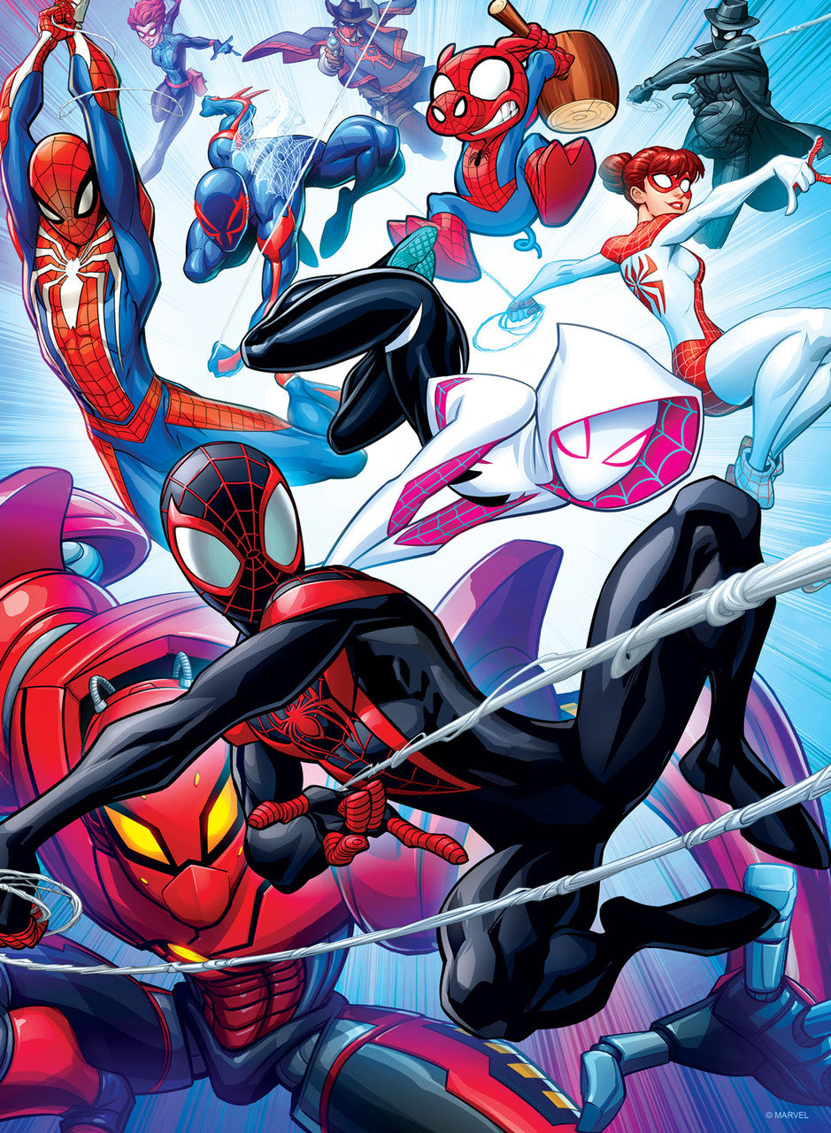 buffalo-games-marvel-spider-verse-4er-set-puzzle-300-500-teile image 2