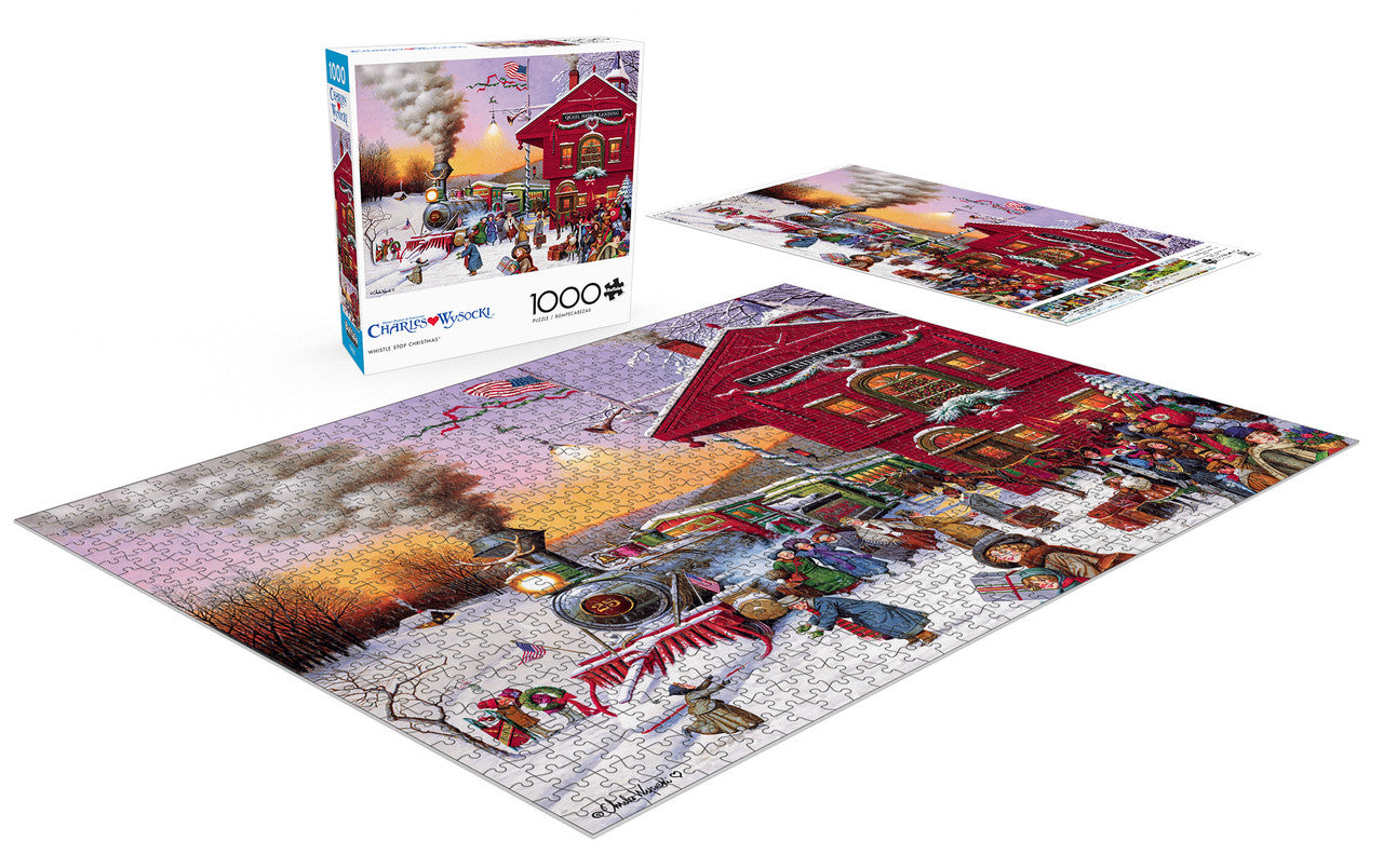 buffalo-games-wysocki-whistle-stop-christmas-1000-teile-puzzle image 3