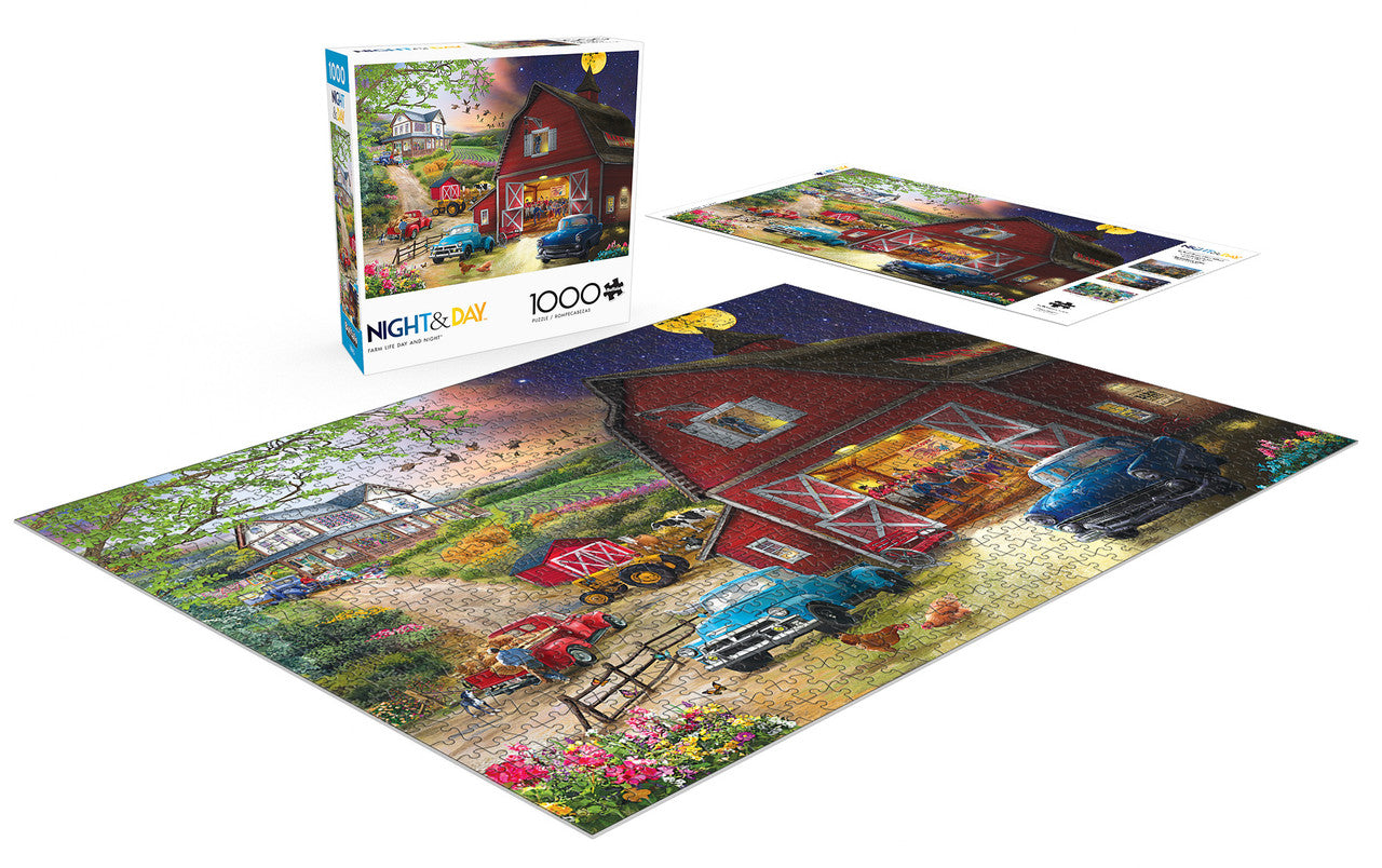 buffalo-games-farm-life-day-night-puzzle-1000-teile-bauernhof image 4