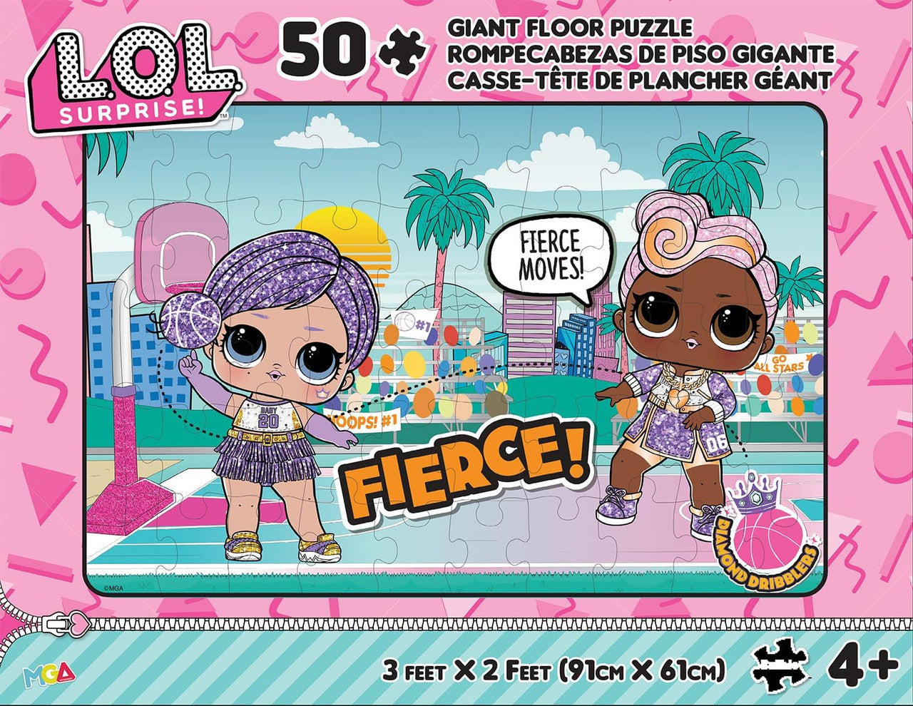 buffalo-games-l-o-l-surprise-all-star-sports-50-teile-bodenpuzzle image 3