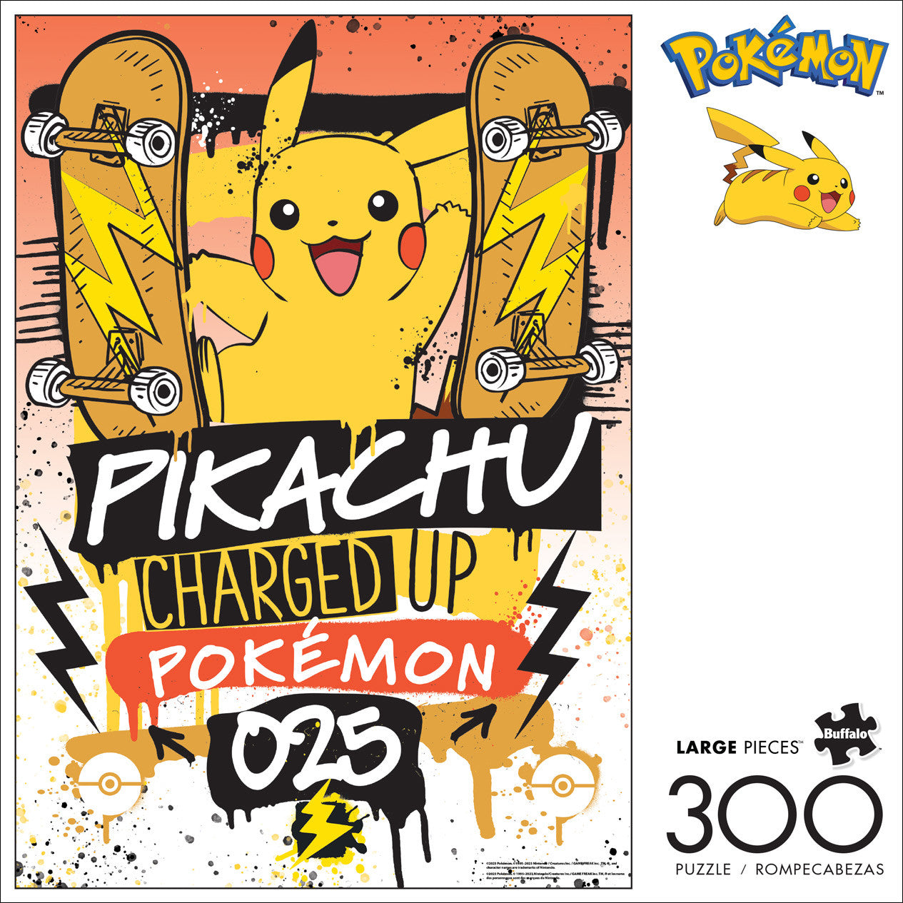 buffalo-games-pokemon-charged-up-300-teile-puzzle-pikachu image 2