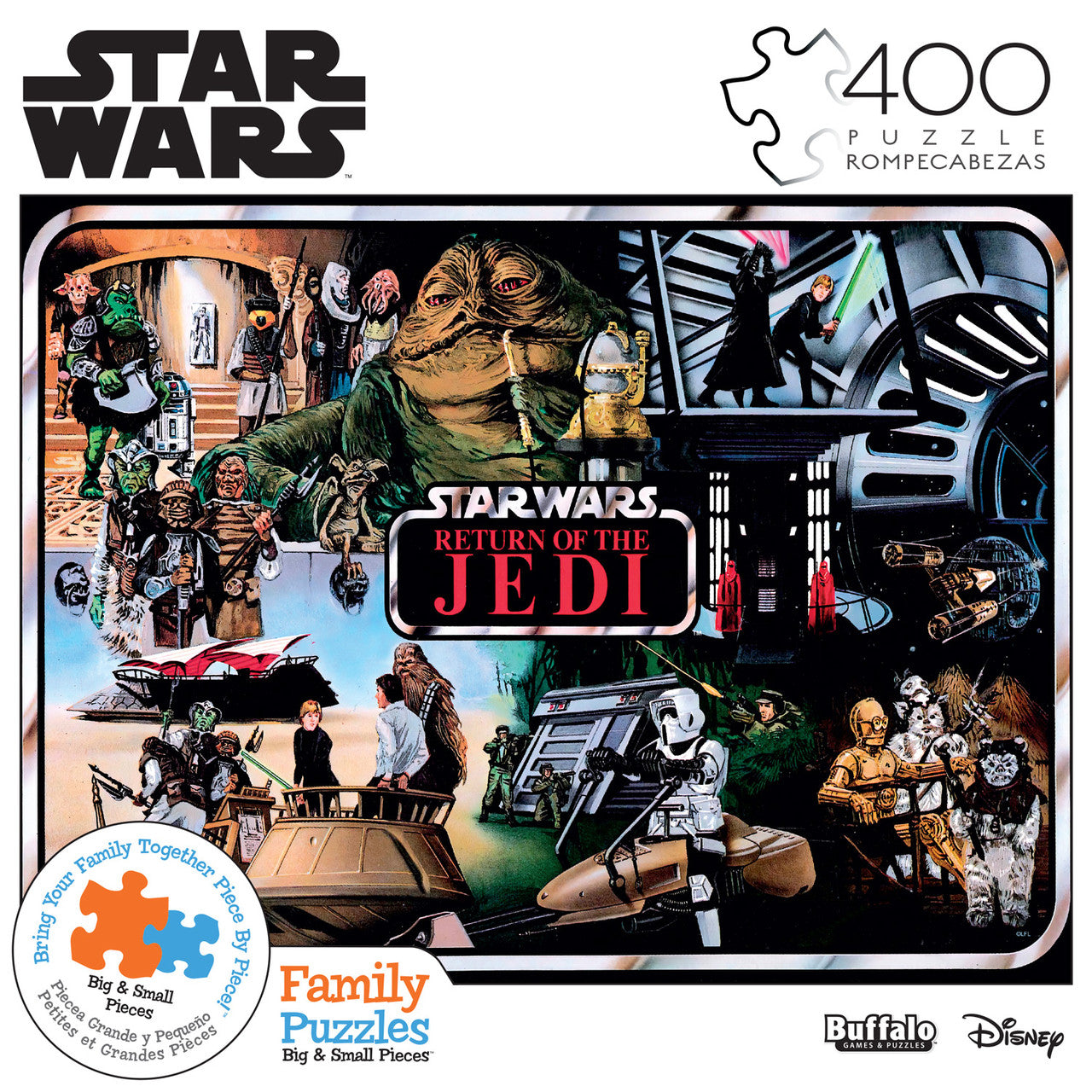 buffalo-games-return-of-the-jedi-400-teile-puzzle-family image 2