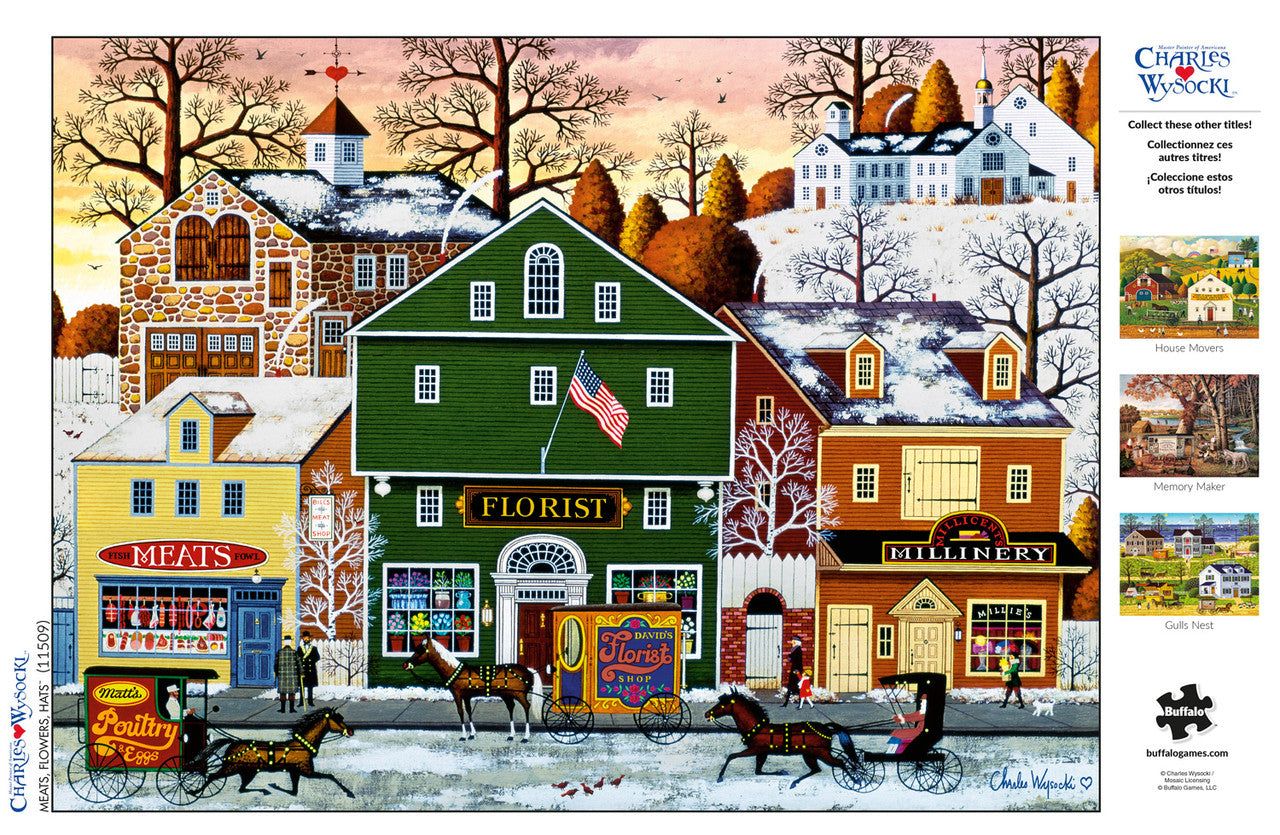 buffalo-games-charles-wysocki-meats-flowers-hats-1000-puzzle image 3
