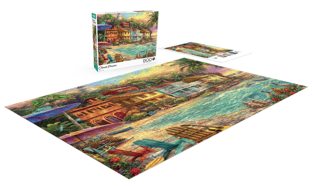 buffalo-games-chuck-pinson-island-time-puzzle-1500-teile image 3