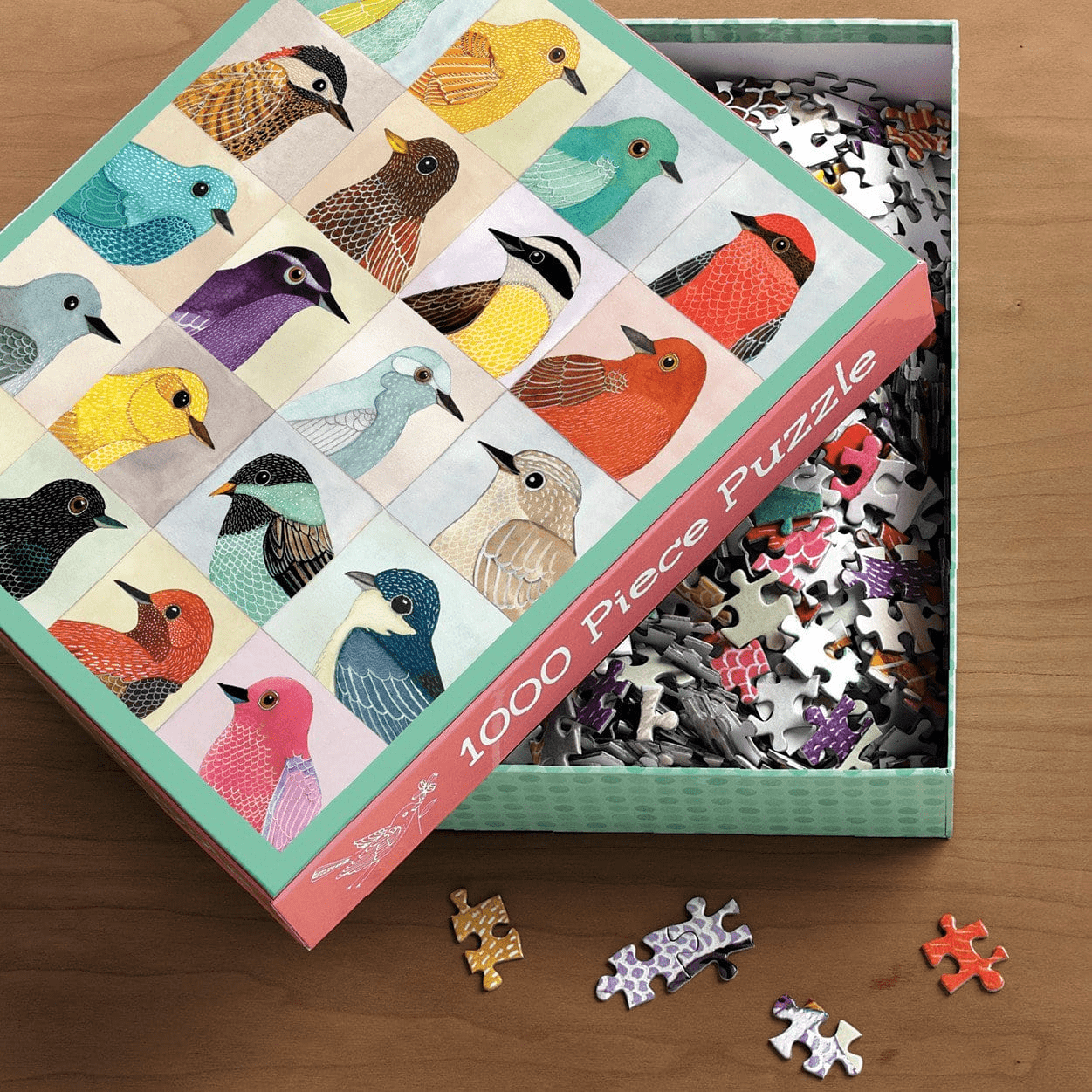 galison-avian-friends-1000-teile-vogel-puzzle image 4