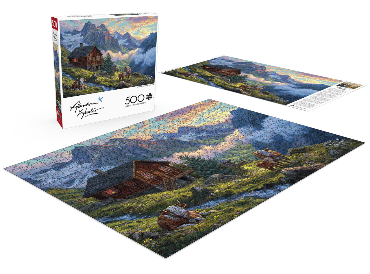 buffalo-games-abraham-hunter-alpine-farm-puzzle-500-teile image 3