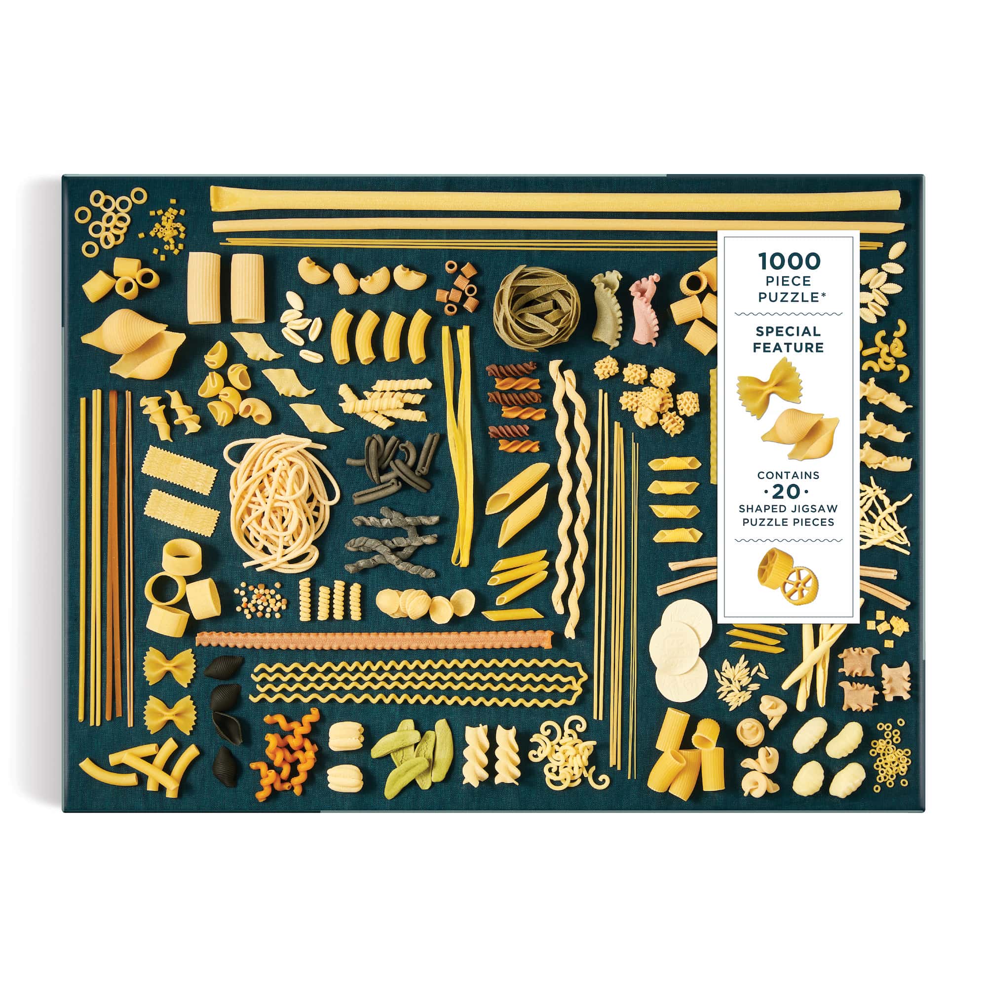 galison-art-of-pasta-puzzle-1000-teile-mit-formteilen image 2